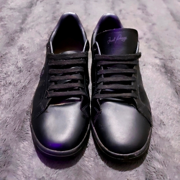 Men's Fred Perry Leather Tennis Sneakers Size US 12 - Picture 2 of 4